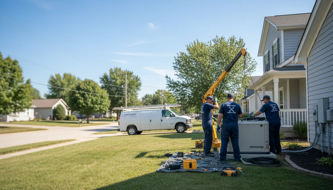Generator Installation in Kitts Hill, OH near me